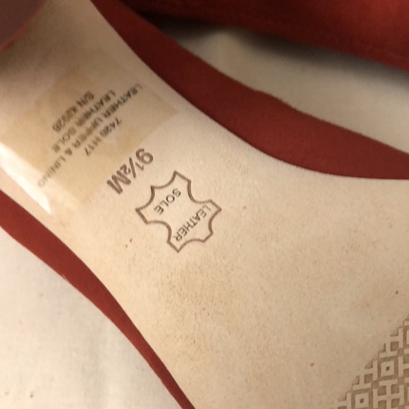 Tory Bruch Therese 65MM Pump Suede Veg size 9.5 - Picture 6 of 11